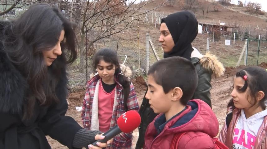 Mahallelinin &ccedil;amurlu yol tepkisi