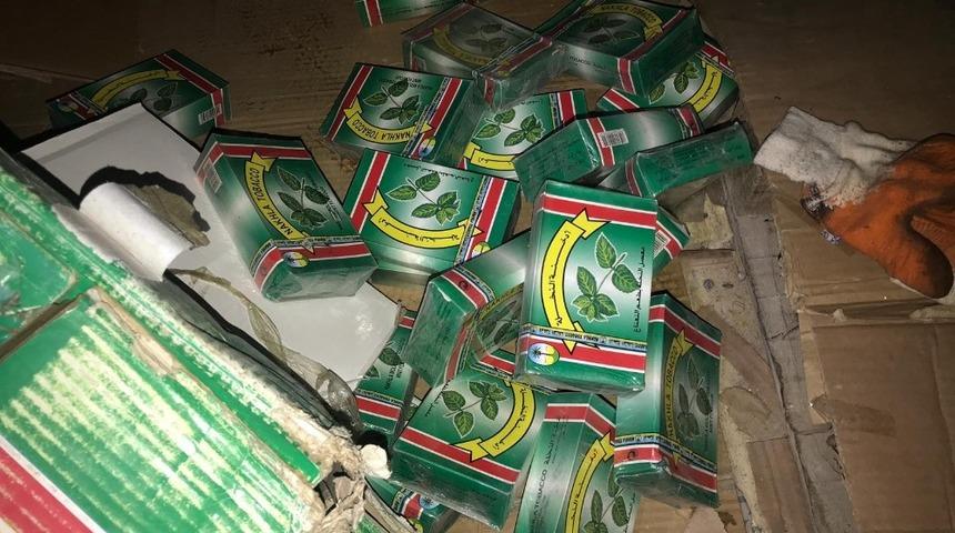 Van&rsquo;da 110 kilo ka&ccedil;ak nargile t&uuml;t&uuml;n&uuml; ele ge&ccedil;irildi