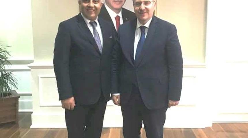 Başkan &Ccedil;alışkan, talepleri Sağlık Bakan Yardımcısı Eldemir&rsquo;e iletti