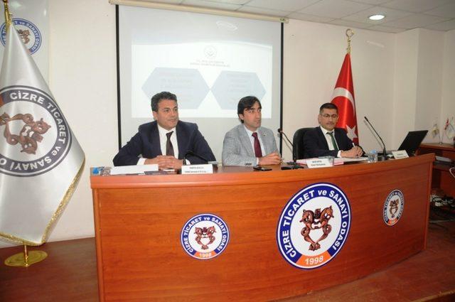 Cizre&rsquo;de işverenlere y&ouml;nelik bilgilendirme toplantısı 1