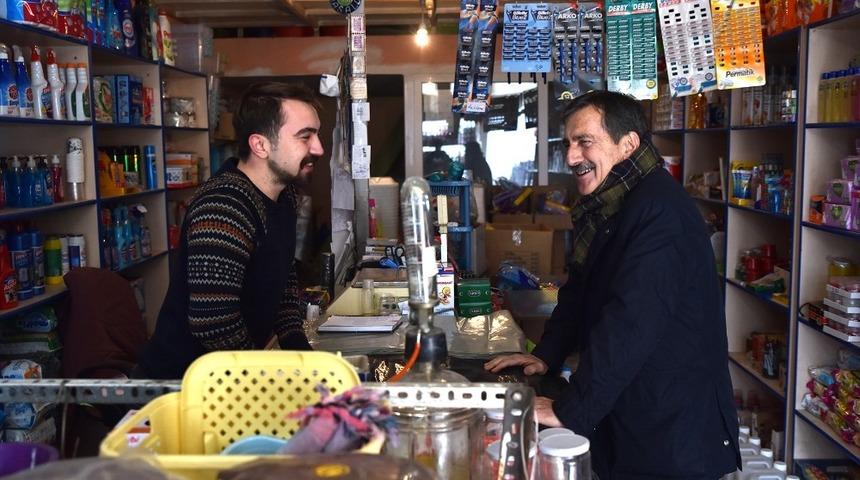 Başkan Ata&ccedil;, "Esnafımızın fikirleri &ccedil;ok değerli"