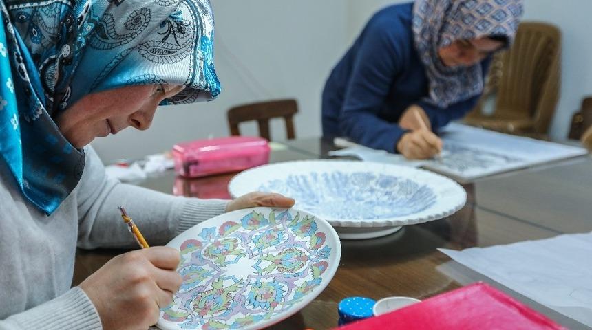 Denizli&rsquo;de  T&uuml;rk el sanatları yaşatılıyor