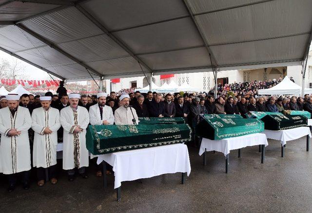 Kartal’da hayatını kaybeden Alemdar ailesi üyeleri son yolculuğuna uğurlandı