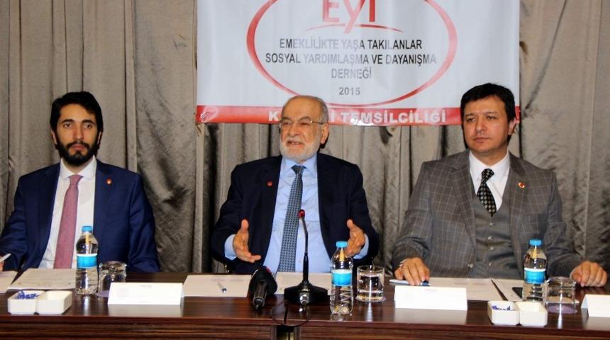 Karamollaoğlu: &ldquo;&Ccedil;alışan insanlar ihtiya&ccedil;larını giderecek kadar gelire sahip olurlarsa, ekonomi patlar&rdquo;
