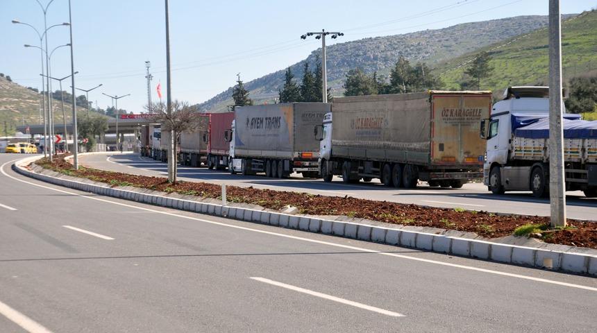 Cilvegözü'nden 9 bin 501 TIR çıkış yaptı