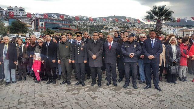 Atatürk’ün Kuşadası’na gelişinin 95.yılı törenle kutlandı