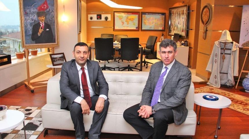 Ağrı Barosu Başkanı Aydın&rsquo;dan TBB Başkanı Feyzioğlu&rsquo;na ziyaret