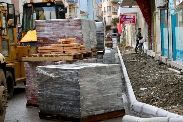 Bafra Belediyesinden yoğun mesai