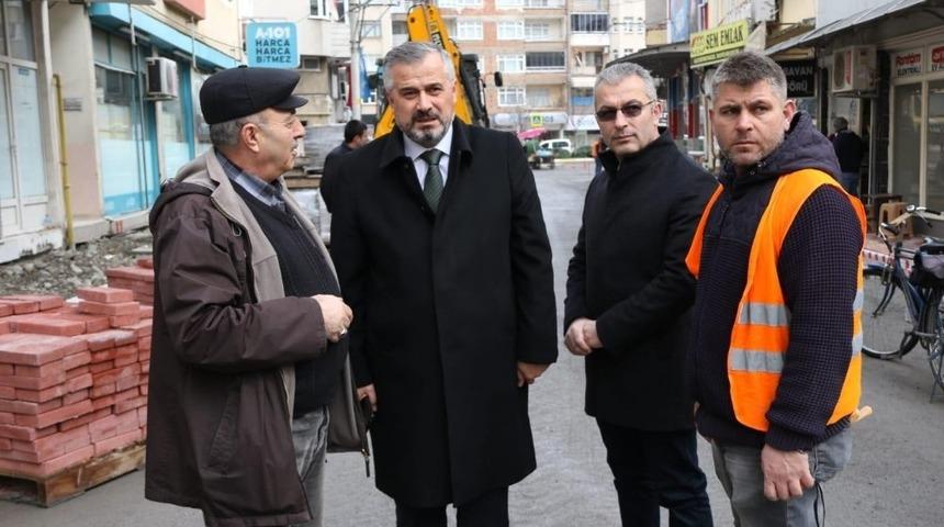 Bafra Belediyesinden yoğun mesai