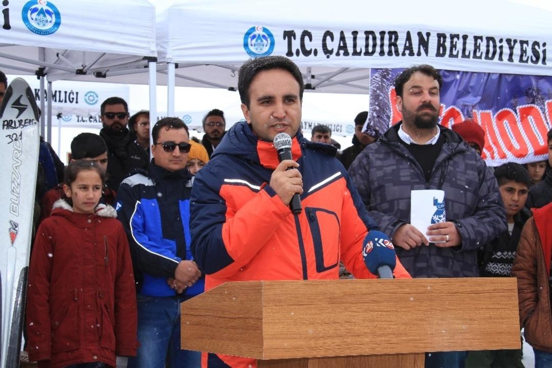 &Ccedil;aldıran&rsquo;da kayak festivali