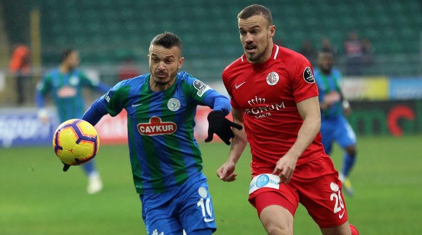 Çaykur Rizespor 1 - 1 Antalyaspor