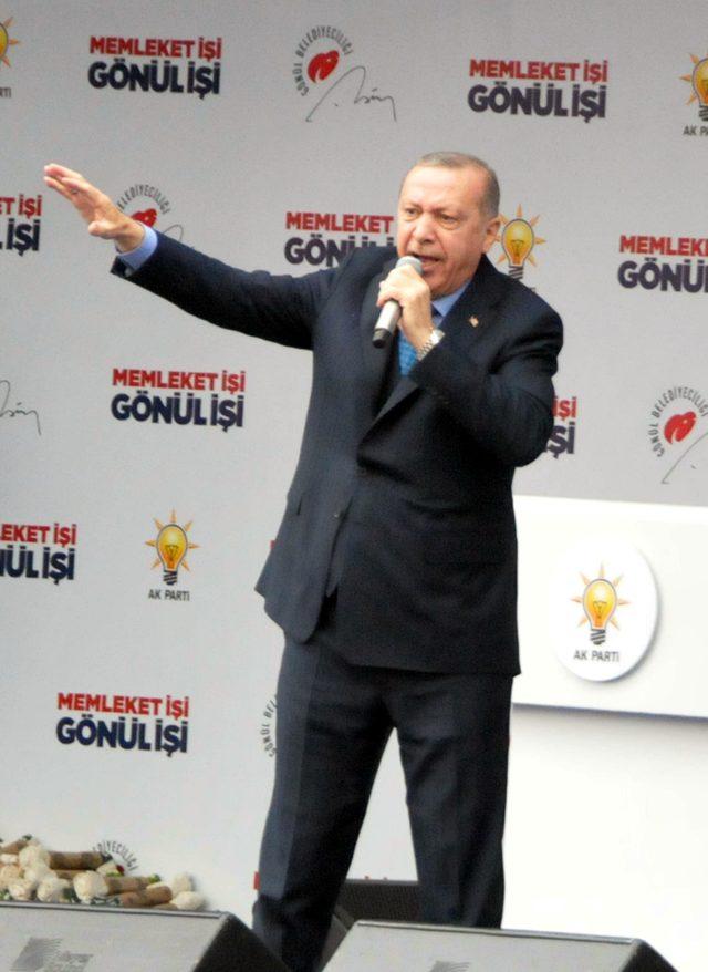 Cumhurbaşkanı Erdoğan: İki çıfıt çarşısı ittifakına dersini verin
