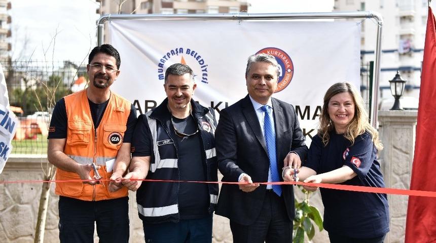 Muratpaşa&rsquo;da &lsquo;Arama-Kurtarma-G&ouml;n&uuml;ll&uuml;l&uuml;k Merkezi&rsquo; a&ccedil;ıldı