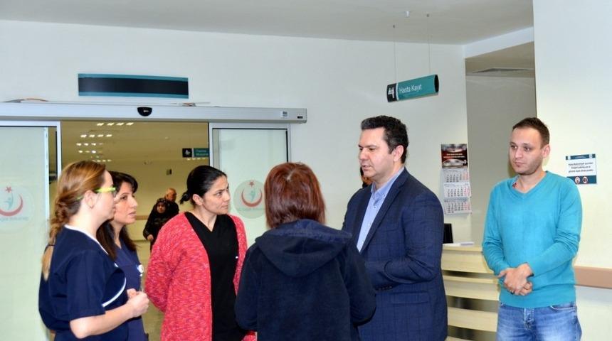 Hastane acilleri denetlendi