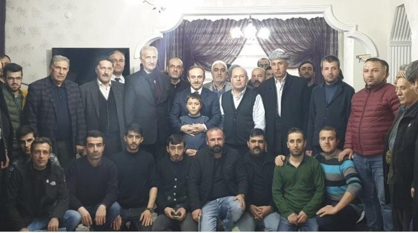 Başkan Epcim, kanaat &ouml;nderi Er&rsquo;in evine konuk oldu