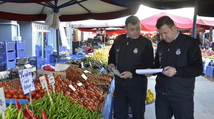 Pazar yeri denetimleri sürüyor