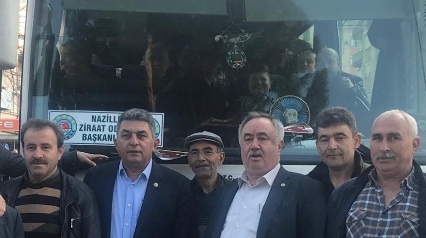 Nazilli &ccedil;ift&ccedil;isi İzmir Tarım Fuarında