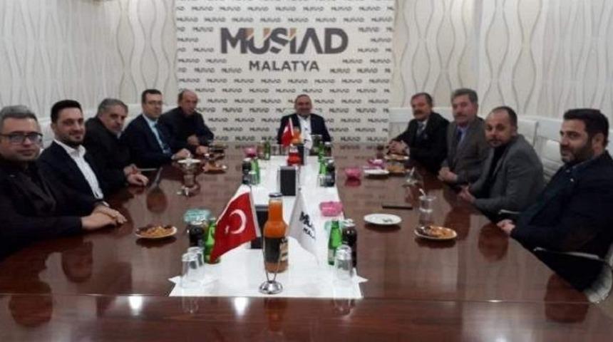 Muhtarlardan MÜSİAD’a ziyaret