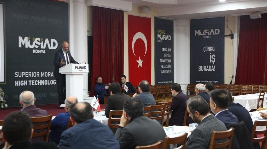 M&Uuml;SİAD Konya&rsquo;da SENYAP Yatırım Ortaklığı tanıtıldı