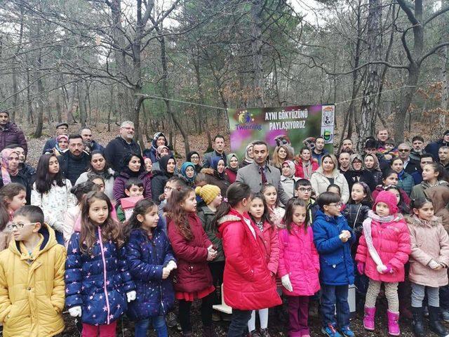 40 öğrenciden 40 kuş yuvası