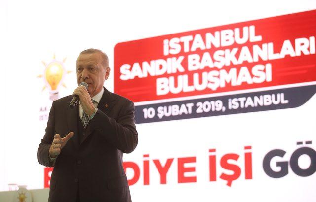 Erdoğan: Sandık başkanları buluşmasında konuşuyor (1)