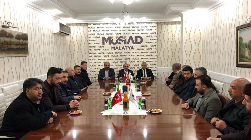 G&uuml;der&rsquo;den M&Uuml;SİAD&rsquo;a ziyaret