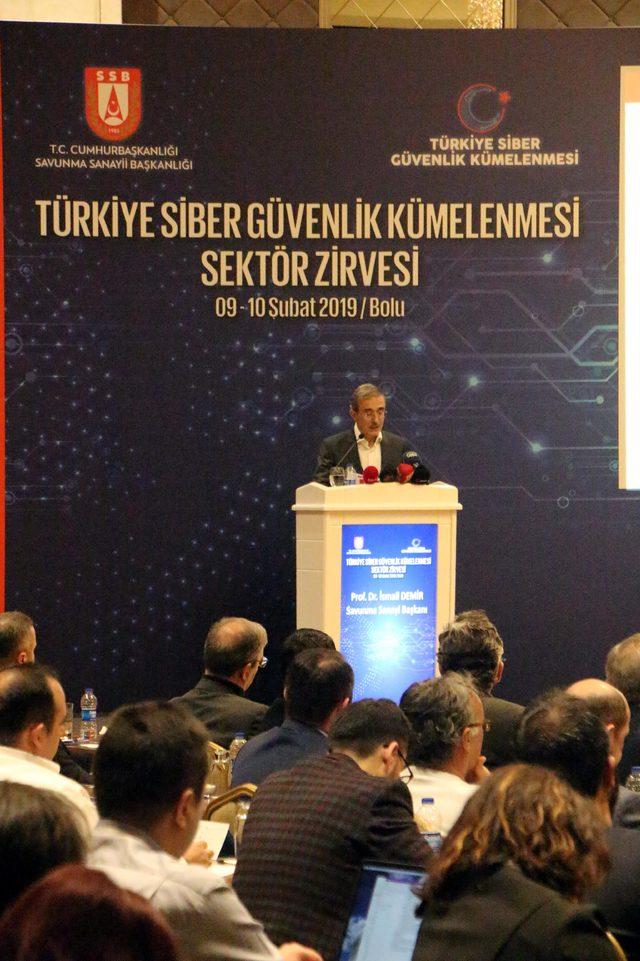 Bolu'da 'Türkiye Siber Güvenlik Kümelenmesi Sektör Zirvesi'