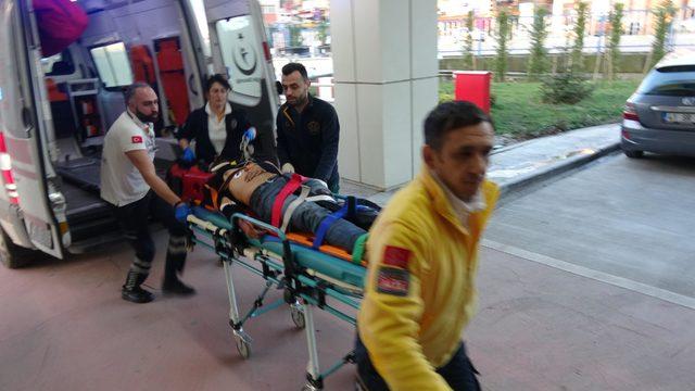 Tutuklanan mahkum adliyede ikinci kattan atladı