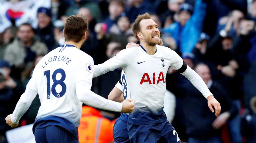 Tottenham 3 - 1 Leicester City (Premier Lig)