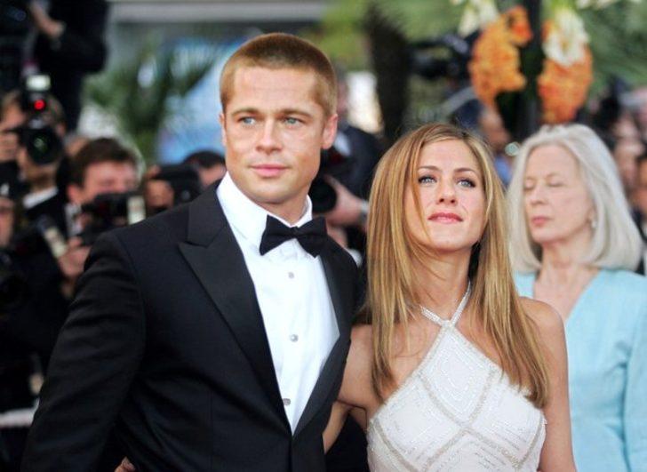 Brad Pitt, eski eşi Jennifer Aniston�un doğum gününde görüntülendi