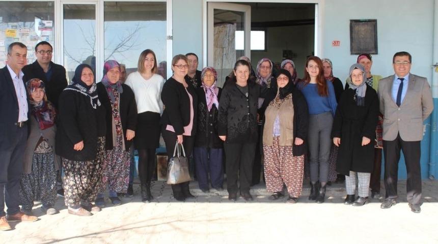 Pehlivank&ouml;y&rsquo;de kadın &ccedil;ift&ccedil;i eğitimi