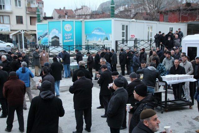 Bozüyükte geleneksel “sabah namazı buluşmaları” Hal  Camii’nde devam etti