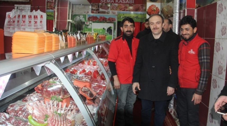 Başkan Epcim&rsquo;den Altay Caddesi esnafına ziyaret