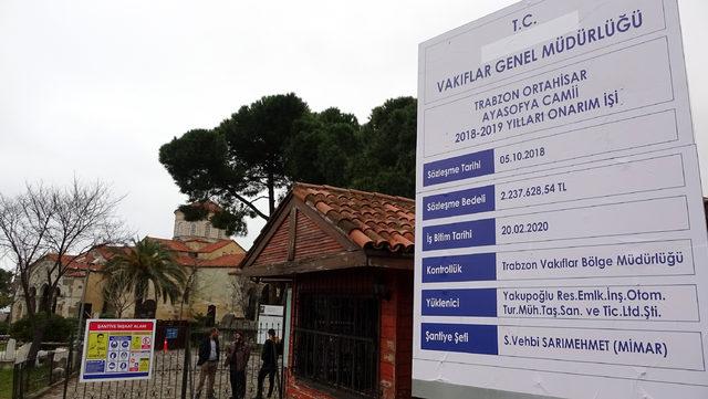 Sümela'dan sonra Ayasofya'nın restorasyon için kapatılmasına tepki