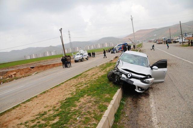 Cizre’de trafik kazası