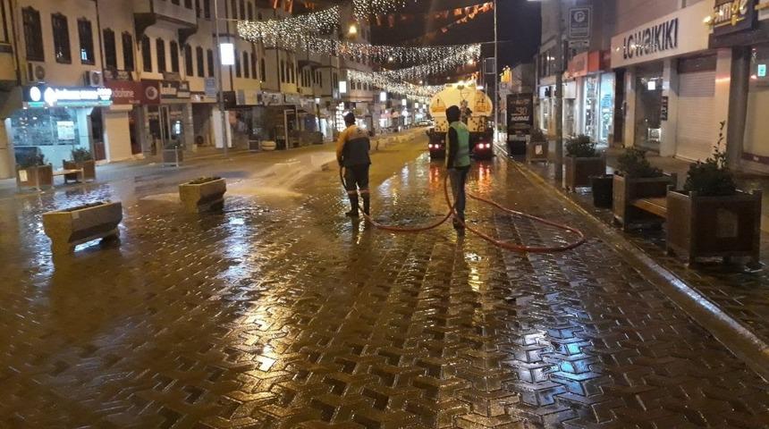 Beypazarı Belediyesinin &ouml;nceliği temizlik