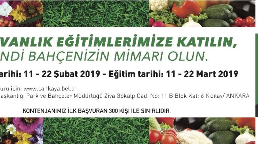 Kendi bah&ccedil;enizin mimarı olun