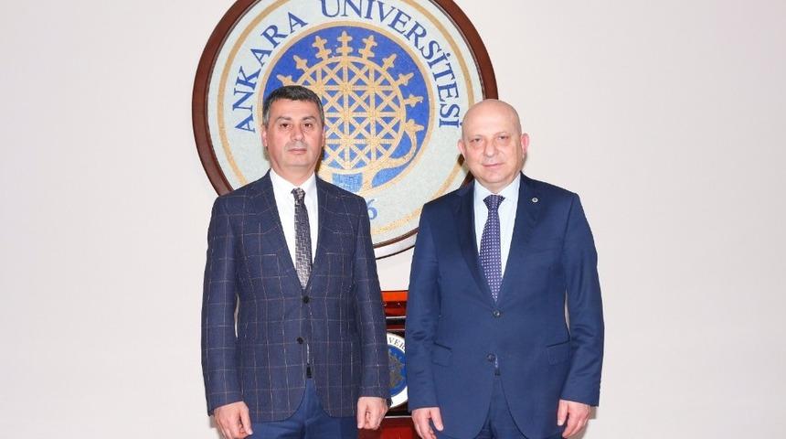 Cumhur İttifakı Adayı Şimşek&rsquo;ten Rekt&ouml;r İbiş&rsquo;e ziyaret