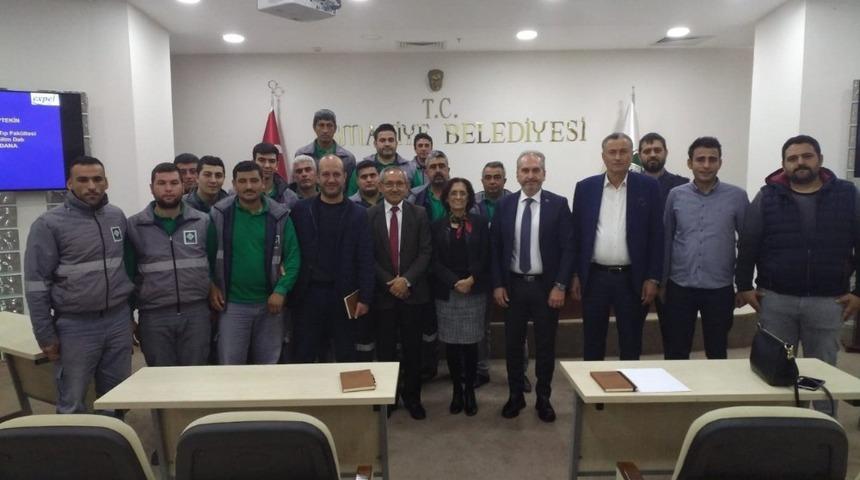 Belediye personellerine haşereyle m&uuml;cadele eğitimi