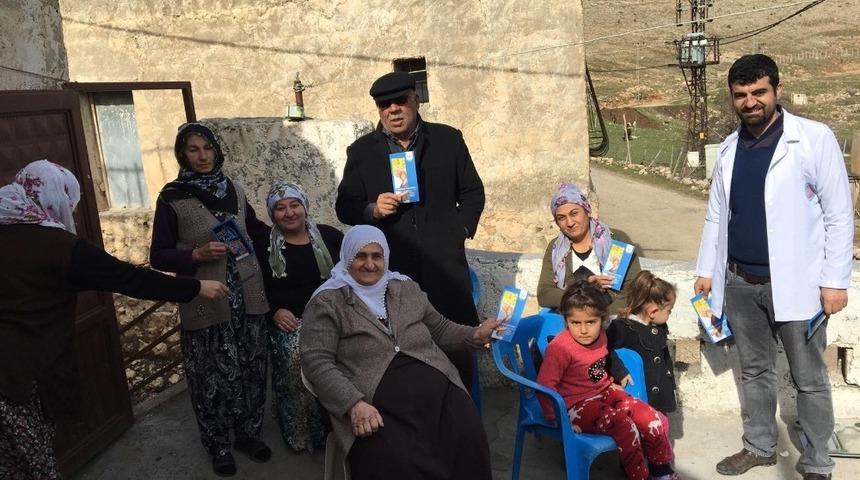 Savur&rsquo;da vatandaşlar kanser erken teşhis konusunda bilgilendirildi