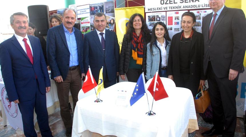 B&uuml;y&uuml;kel&ccedil;i Berger, Fethiye'de AB projeleri sergisini a&ccedil;tı