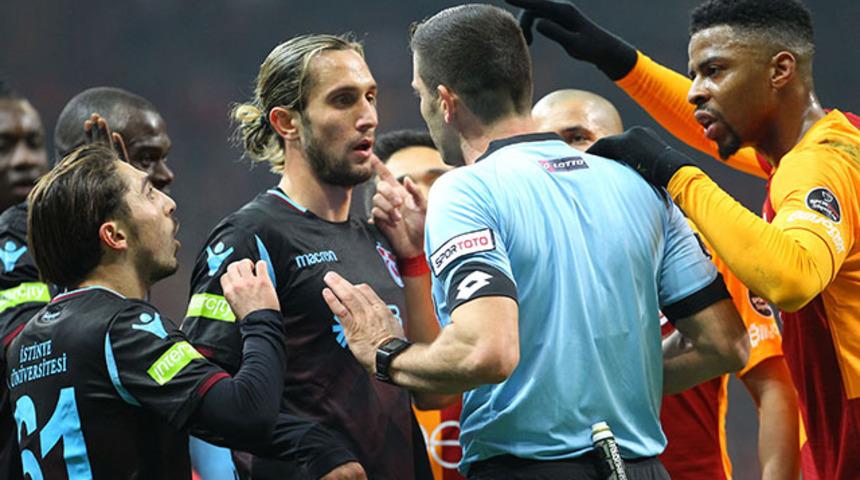 Trabzonspor'da gündem hakem Ümit Öztürk