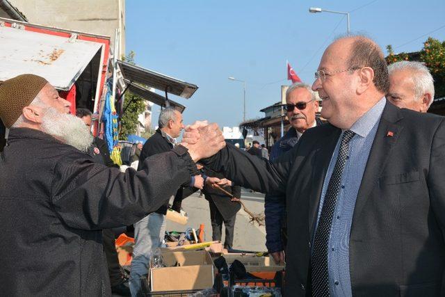 Vatandaşlardan Başkan Özakcan’a destek