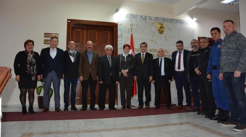 Kuşadası&rsquo;nda se&ccedil;im g&uuml;venliği toplantısı yapıldı