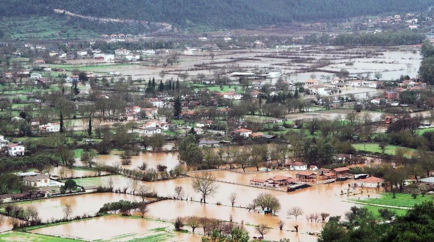 Muğla&rsquo;da son 5 yılın yağış rekoru kırıldı