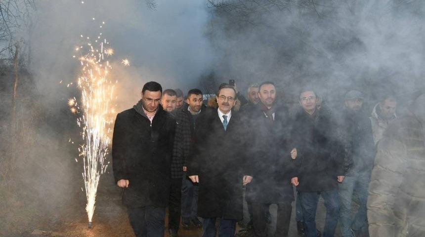 Başkan Zihni Şahin’e görkemli karşılama