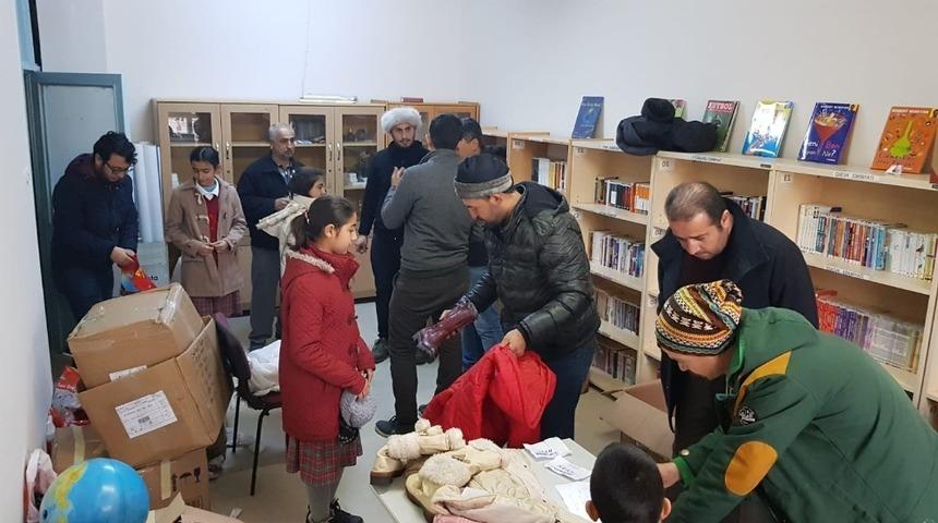 Gülümset Gülümse ekibi Şambayatlıların yüzünü güldürdü