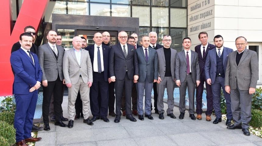 Başkan Erg&uuml;n&rsquo;den ilk ziyaret MTSO&rsquo;ya