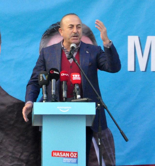 Bakan Çavuşoğlu: Biz Atatürk'ten geçinen asalaklara karşıyız