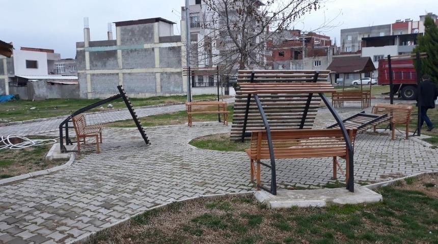 Hocalı Şehitleri Parkı saldırganların hedefi oldu